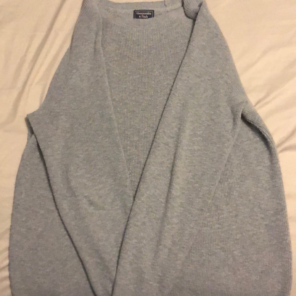 Grey Abercrombie & Fitch long sleeve.